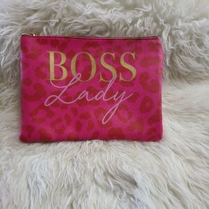 Ruby Cash 'Boss Lady' makeup cosmetics case NWOT